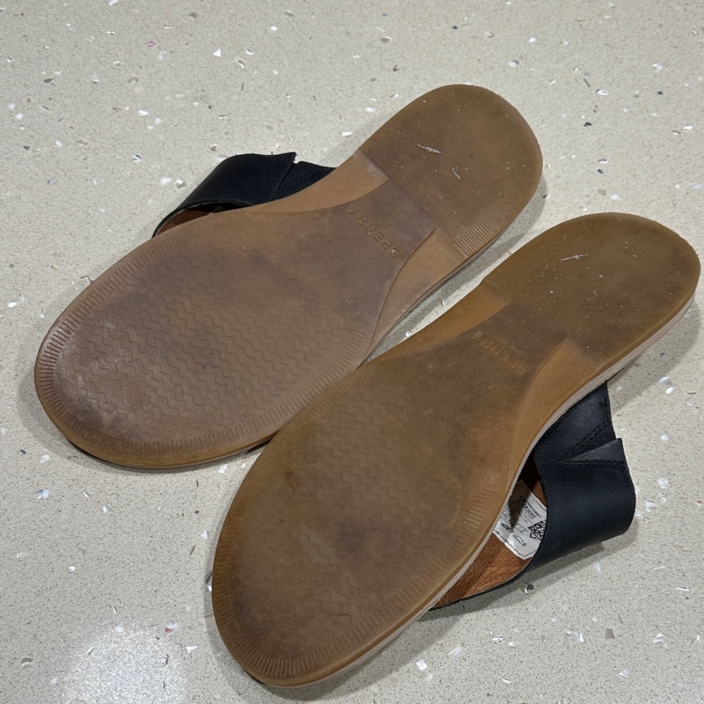 Sperry Black and Tan Sandals - Picture 7 of 7